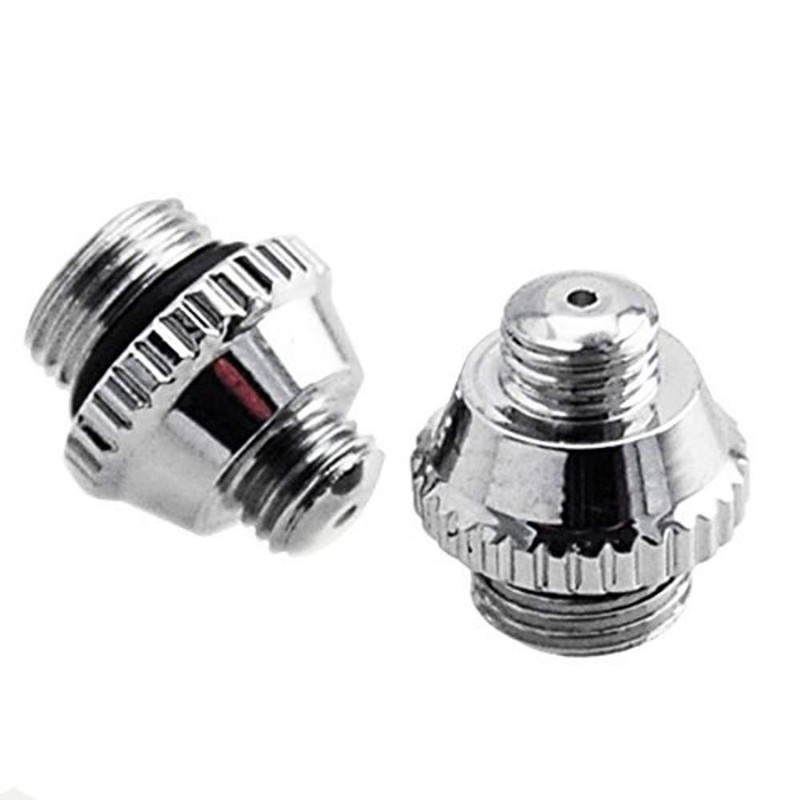 HUBEST 0.2mm, 0.3mm, 0.5mm Airbrush Nozzle Airbrush Needle Nozzle Cap