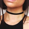 JAKAWIN Black Choker Necklace Gothic Velvet Necklaces for Women