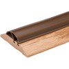 3 1/2" Wide Oak Threshold with Adjustable Vinyl Seal for Gaps 7/8" - 1 3/8" Made in USA (3 FT)