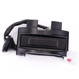 81260-2V010 Hatch Button Trunk Latch Compatible with Hyundai Veloster Rear Trunk Hatch Release Switch Buttons Outside HDL Lock Assembly-T Lid