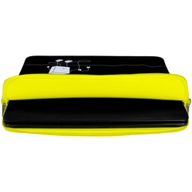 Digittrade LS156-13 Peppy Love Designer Notebook Bag 13.3 Inch (33.8 cm) Neoprene Laptop Protective Case 13 to 14 Inch Case Cover Robot Black/Grey