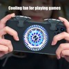 Magnetic Mobile Phone Cooling Fan Semiconductor Radiator Rechargeable Controller Mini