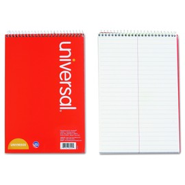 Universal 96920 Steno Book, Gregg Rule, 6 x 9, White, 80 Sheets