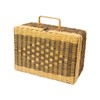 Rattan Tundra Out Pattern Trunk Basket Medium