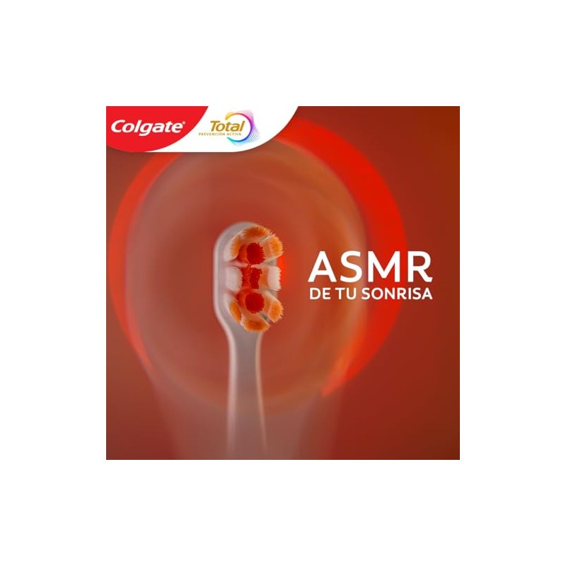 Colgate Cuidado Bucal Cepillo Dental Total Limpieza Espumosa 2 piezas