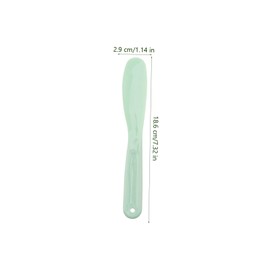 Healeved Facial Mask Spoon Set 9pcs Plastic Makeup Spatula Skincare Tool for Diy Beauty Products Random Color
