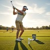 Lotsdonxia 3 Pcs White Adjustable Rubber Golf Tees 53-73mm for