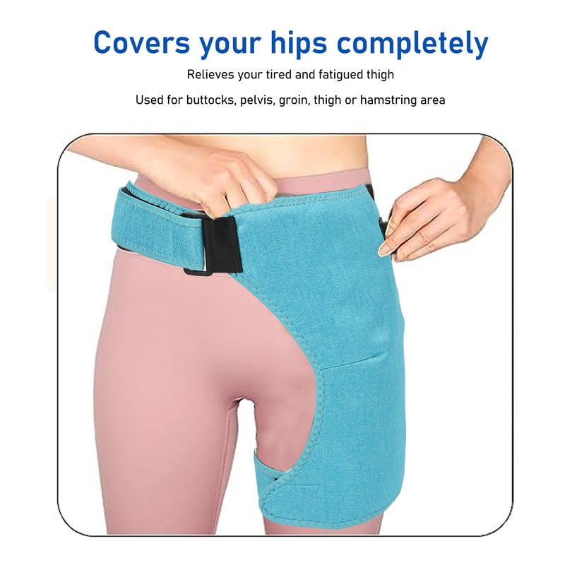 Hip Heating Pad Widen Strap Hot Compress Reduce Fatigue Heated