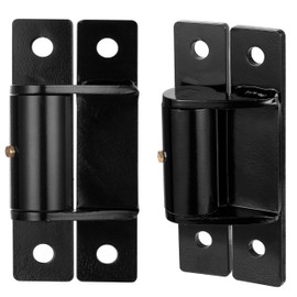 7" Heavy Duty Gate Hinges with Roller Bearing - Bolt On & Weldable for Wood/Metal Driveway Gates, 1100Lbs Max Load, 180° Smooth Opening (2-Pack)