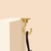 Relight Hook Up, Ceiling Hook Made of Brass, Satin Brass,