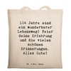 Mr. & Mrs. Panda Tragetasche Spruch 104. Geburtstag - Geschenk,
