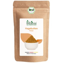 Organic Rosehip Powder 200 g | Rosehip Powder from EU Cultivation in Premium Raw Food Quality | 100% Pure without Additives (DE-ÖKO-007)