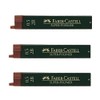 Faber-Castell 0.5 mm 2B Super-Polymer Fineline Leads (3 Packs of