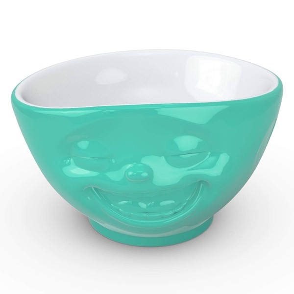 TASSEN Porcelain Bowl, Laughing Face Edition, 16 oz. Mint, (Single