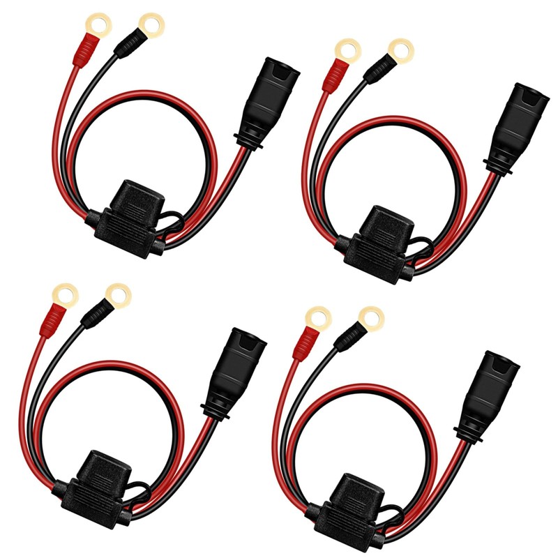 FHUIPENG Wires Harness Fit for NOCO GC008 X-Connect M10 (3/8in)