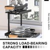 HEVOY 2-Tier Sliding Under Sink Organizer, L-shape Pull Out Cabinet