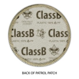 Flaming Axolotl Patrol Patch (Sew-on) - ClassB