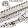 Plusmart 12 Pairs 16" Soft Close Drawer Slides Ball Bearing