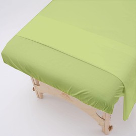 Massage Table Sheet Set-Microfiber 3-Piece Massage Sheet Set-Ultra-Light, Premium Facial Bed Cover,Wrinkle Free, Includes Flat Sheet, Fitted Sheet with Face Cradle Cover (Sage)