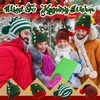 16 Pcs Knitted Christmas Hat Red White Green Elf Hats