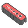 gernie Handheld Drill Guide Round Pipe Jig Steel Bushings Positioner