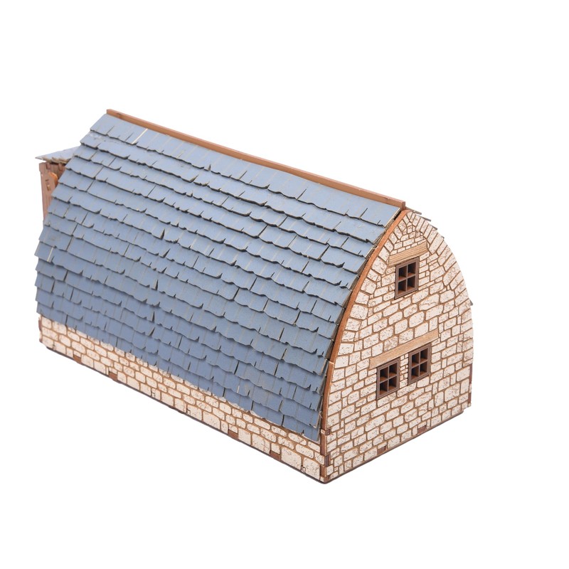 The Warehouse (Medieval Barn) - DIY Construction Kit for Teenagers