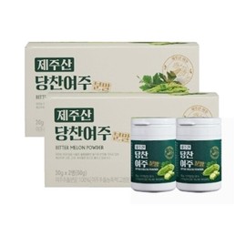 Jeju sweet bitter melon powder, 2 boxes, 4 cans of 30g / 제주산 당찬여주 분말 2박스 30g 4통