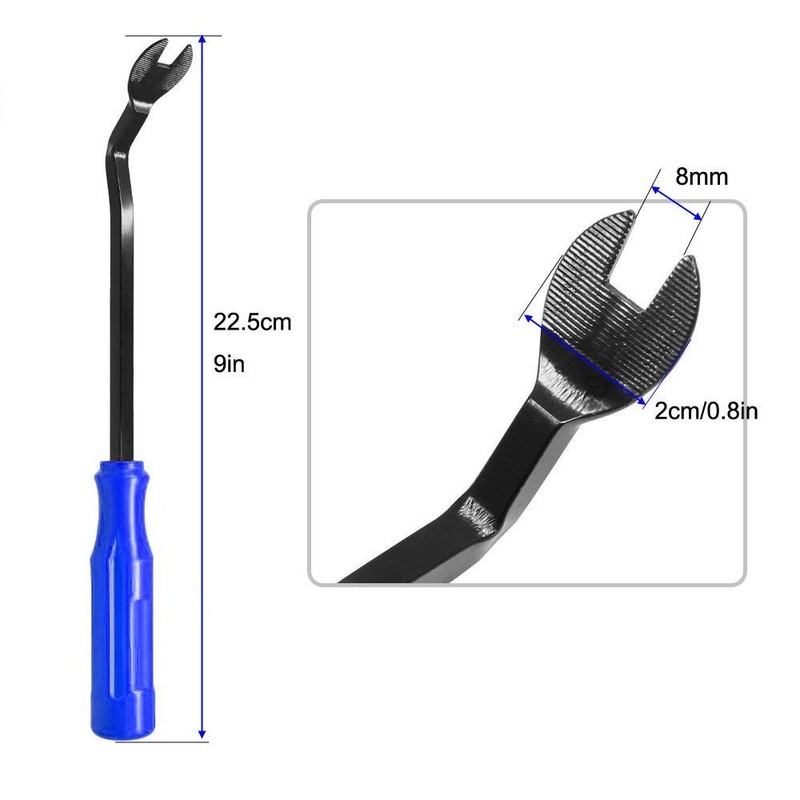 Gebildet 6pcs Car Trim Stainless Steel Removal Tool, Car Interior