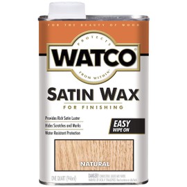 1 qt Rust-Oleum Brands 67041 Watco Satin Finishing Wax