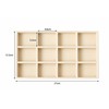 Velvet Jewelry Organizer Tray with Removable Dividers for Rings, Earrings,