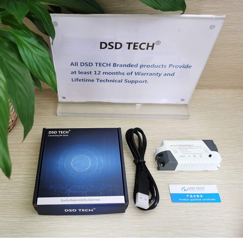 DSD TECH SH-BT01C Bluetooth Relay V2 Support Timer and Security