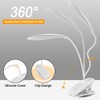 URAQT URAQT Clip Light, 3 Light Modes LED Reading Light,