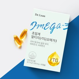Dr.Lin Supercritical Altige Omega 3 30 capsules (3) 30 capsules x 3 boxes / 닥터린 초임계 알티지 오메가3 30캡슐 3개 30캡슐 x 3박스