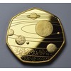 The Commemorative Coin Company OUR SOLAR SYSTEM 24ct Gold Commemorative.