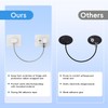 2 Pack Refrigerator Door Locks, Child Proof No Drill Fridge