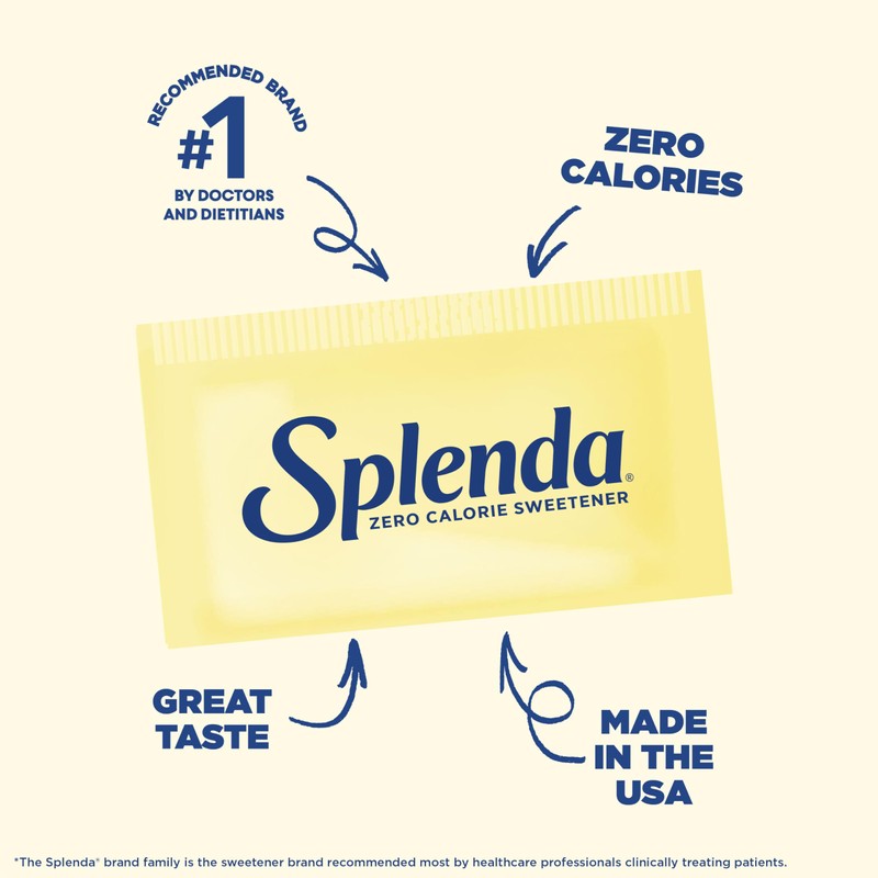 SPLENDA Zero Calorie Sweetener, 700 Count Packets