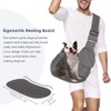 AUTOWT Dog Sling Carrier, Dog Sling with Bottom Supported Hand