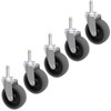 RILIDRI Replcament Casters for Brute Trash Bin Dolly Set of