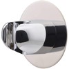 KAKUDAI Shower Hook, 358-125-M, Screw Closure, Cosmetic Plate Included, Metallic