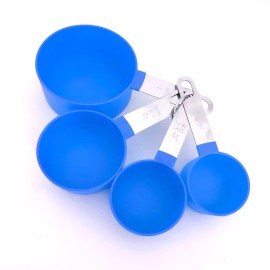 Lecute 4 Tazas Medidoras Reposteria Galleta Pastel Cocina Decoracio