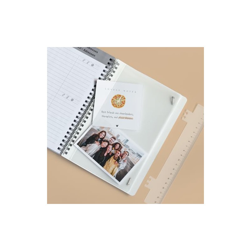 BRUNNEN School Diary (2024/2025) "Plain White", 2 Pages = 1