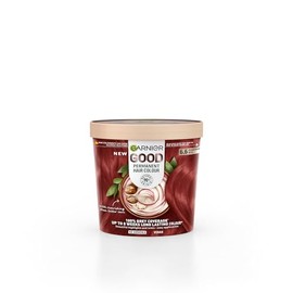 Garnier GOOD Permanent Vibrant Hair Colour Dye Kit, 6.6 Pomegranate Red