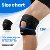 Knee Support for Men and Women, Adjustable with Side Stabilisers