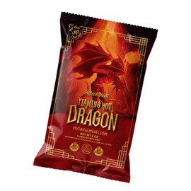 Mythical Meats Dragon Beef Jerky - 6oz, Flaming Hot Flavor, High Protein Snack, Made in USA