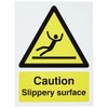 Seco Caution Slippery Surface Sign, 150mm x 200mm - 1mm