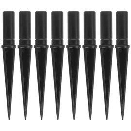 10pcs Land Plastic Lamp Stakes Garden Lamp Stakes Solar Light Stakes Replacement Solar Lamp Spike Garden Ground Stake Plastic Ground Stake Spike Light Replacement Ground Stake