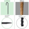 VVOKGO Rebar Stakes 12 Inch Heavy Duty J Hook 59