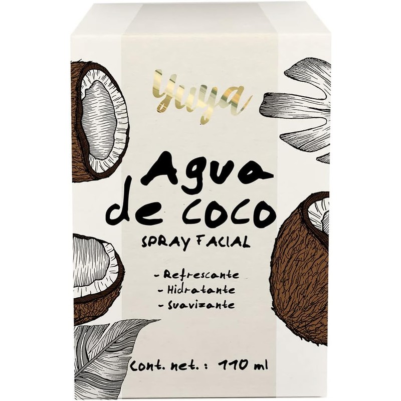 Yuya - Agua de Coco hidratante enriquecido con aloe vera
