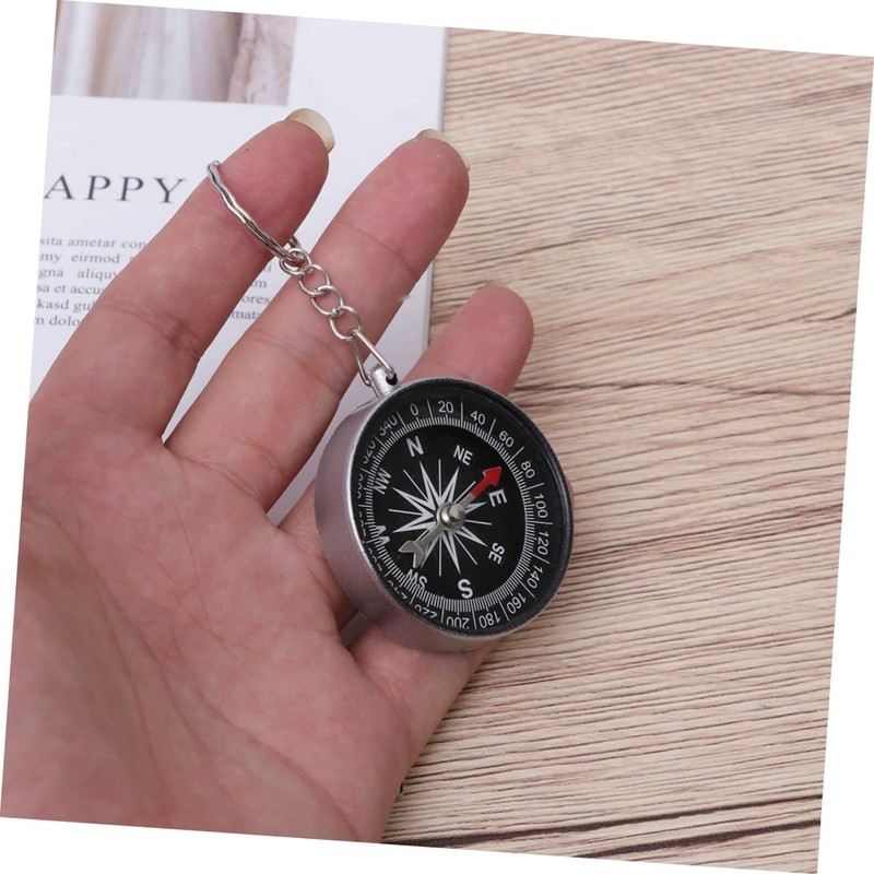 jojofuny 12 Pcs Childrens Outdoors Kids Compass Alloy Compass Orienteering