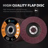 SATC Flap Discs 115mm 10 Pack Grinding Discs 120 Grit